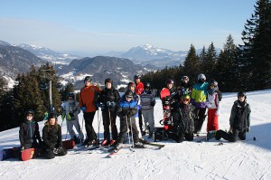 Outdoor Skifahren