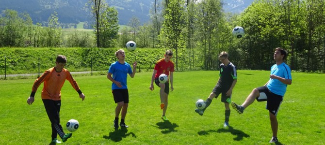 Fußball-Berg-Spaß in Oberstdorf