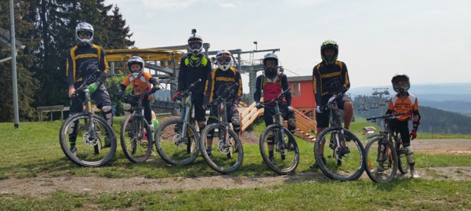 Besuch des Bikeparks Schöneck