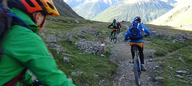 Transalp über 3000 m ü. NN. von Füssen nach Garda