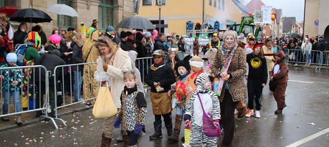 Einladung zum Faschingsumzug