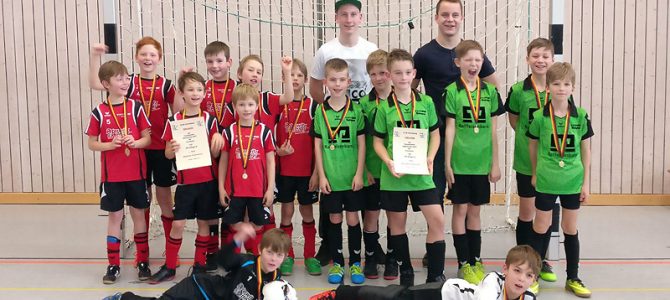 Fußball-Hallenturniere: U9 und U11 am Start