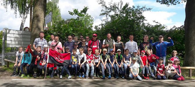 UFC-U9 auf Stadionbesuch