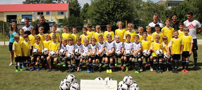 Kids for Champions Fußballschule ein voller Erfolg