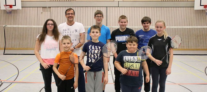 Badminton: Probetraining-November für Kinder und Jugendliche