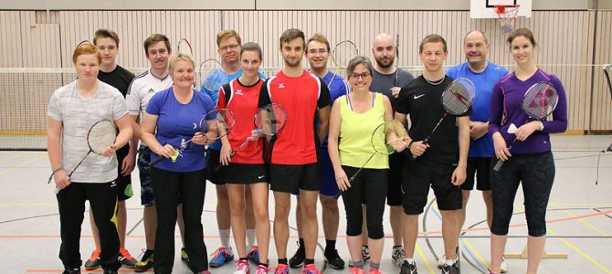 Ellinger Badmintonspieler starten erfolgreich in die neue Hobbyligasaison