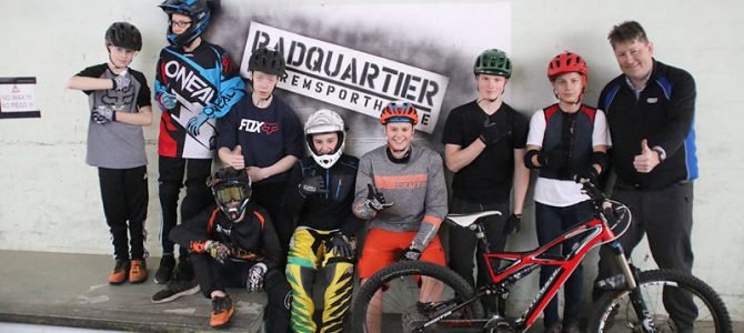 UFC-Powerkids erobern Radquartier – in Deutschlands größter Extremsporthalle für Mountainbiker