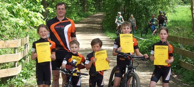 UFC-Radlkids auch beim 2. Lauf in Trieb erfolgreich