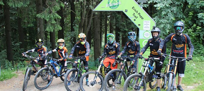 UFC-Powerkids: Bikepark-Fun in Schöneck (Sächsisches Vogtland)