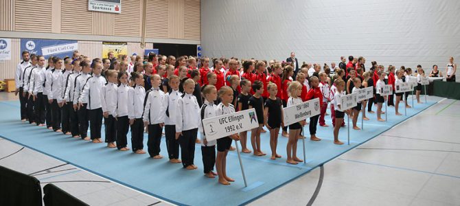 Premiere für die Sportakrobatik des UFC Ellingen