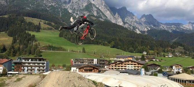 Viel Spaß im Bikepark Saalbach / Leogang