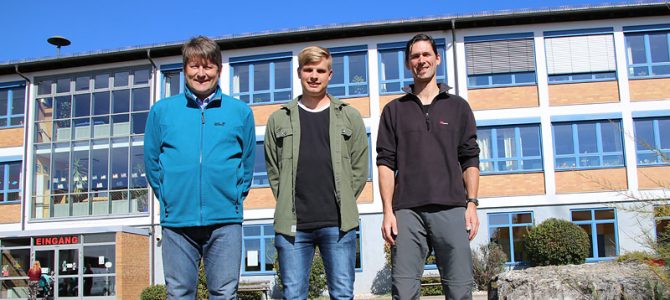 Jonas Schmauser ist neuer Bufdi in der Ellinger Grund- und Mittelschule sowie beim UFC Ellingen