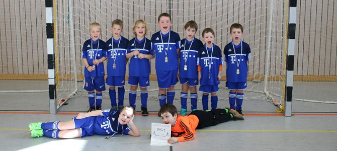 „Wormer“-Hallencup 2019 – UFC Ellingen U7 wurde Zweiter