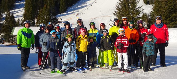 Skifahren in Grasgehren – ein gut besuchter UFC-Tagesausflug