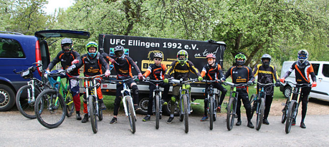 UFC-Powerkids im Bikepark Osternohe unterwegs