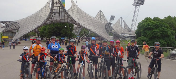 Familienradtour nach München