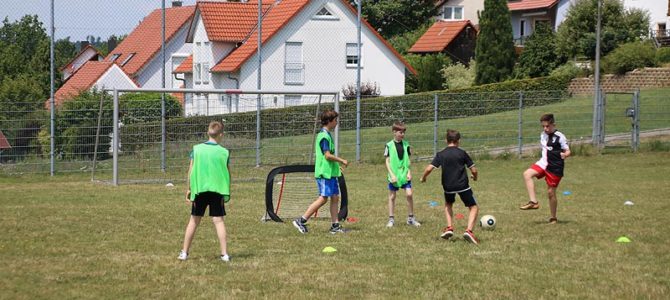 Schnuppertraining Fußball für die 6. und 8. Klasse