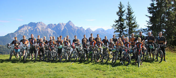 Tausende Tiefenmeter an Trails in Saalbach absolviert Radsport – Sommertour der UFC-Radsport-Sparte