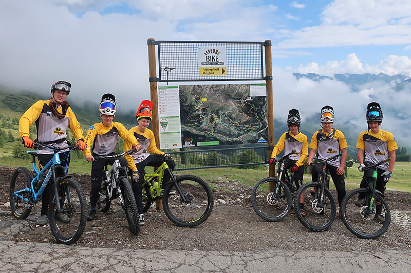 Erfolgreiche Bike-Woche in Serfaus (AT)