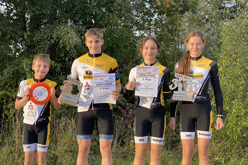 Erfolgreiches Rennwochenende beim Bayernliga-Finale  für die UFC-Radlkids Zwei Treppchenplätze beim Abschlussrennen der MTB-Bayernliga in Benediktbeuern