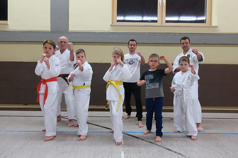 Dynamic-Karate: Trainingsauftakt nach Corona-Pause