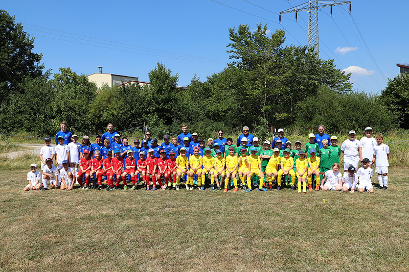 Teilnehmer-Rekord beim Einfach Gut Fußballcamp des UFC Ellingen