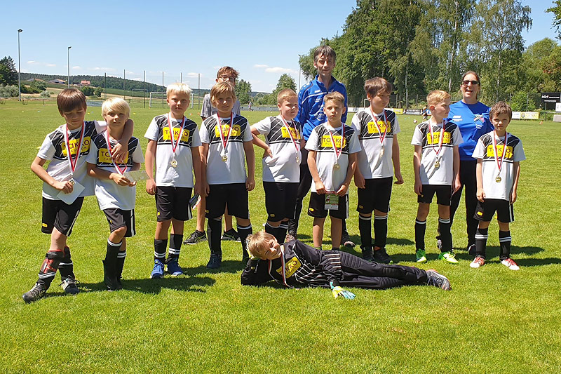 UFC-Fußballkids rocken Unterreichenbach-Turnier Respektabler Auftritt in stark besetzter U11/1-Gruppe