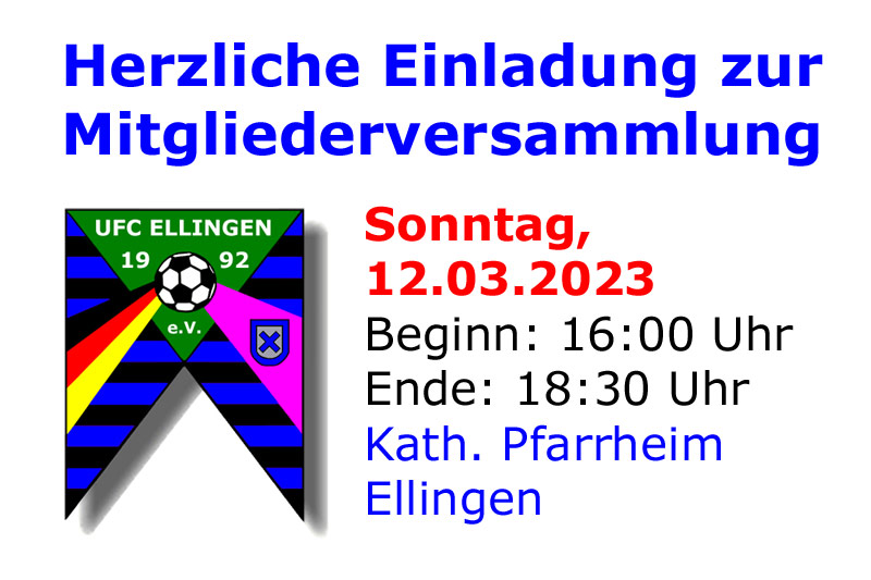 UFC-Mitgliederversammlung 2023 UFC-Mitgliederversammlung 2023