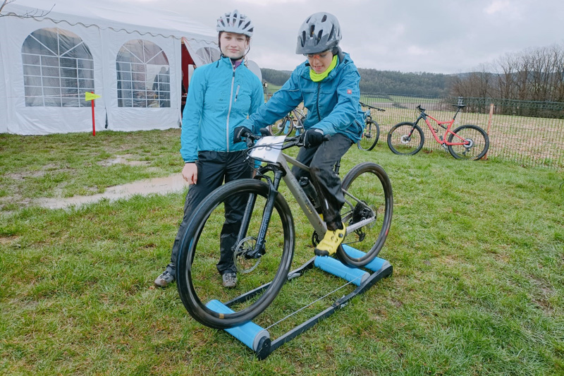 Herausfordernde Bedingungen beim ersten Cube-Cup-Rennen der Saison Herausfordernde Bedingungen beim ersten Cube-Cup-Rennen der Saison