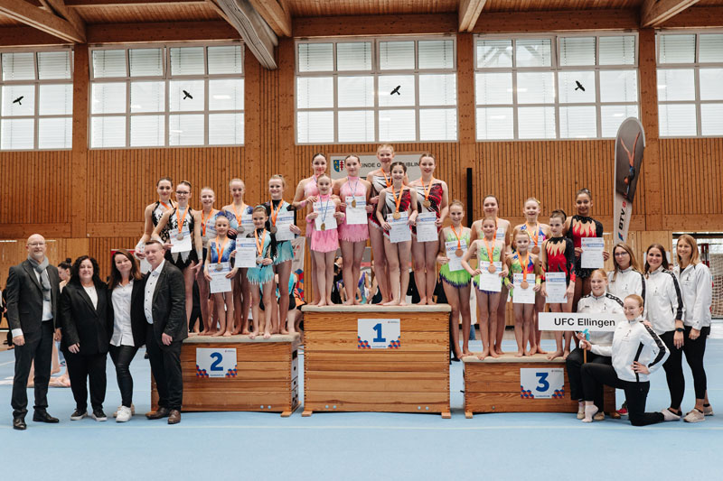 Bayerische Meisterschaft Sportakrobatik in Regensburg